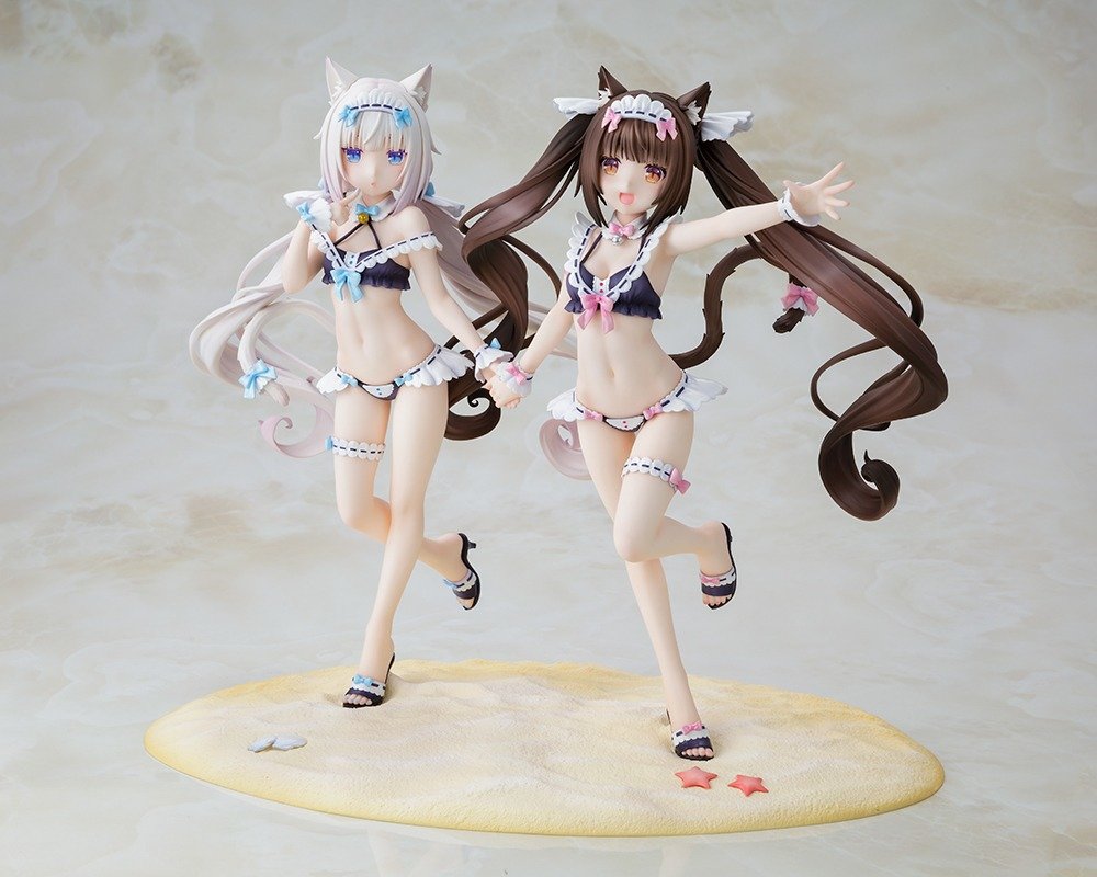 "Pre-Order" KDcolle 1/7 "Nekopara" Chocola & Vanilla Maid Swimsuit ver. KADOKAWA Special Set