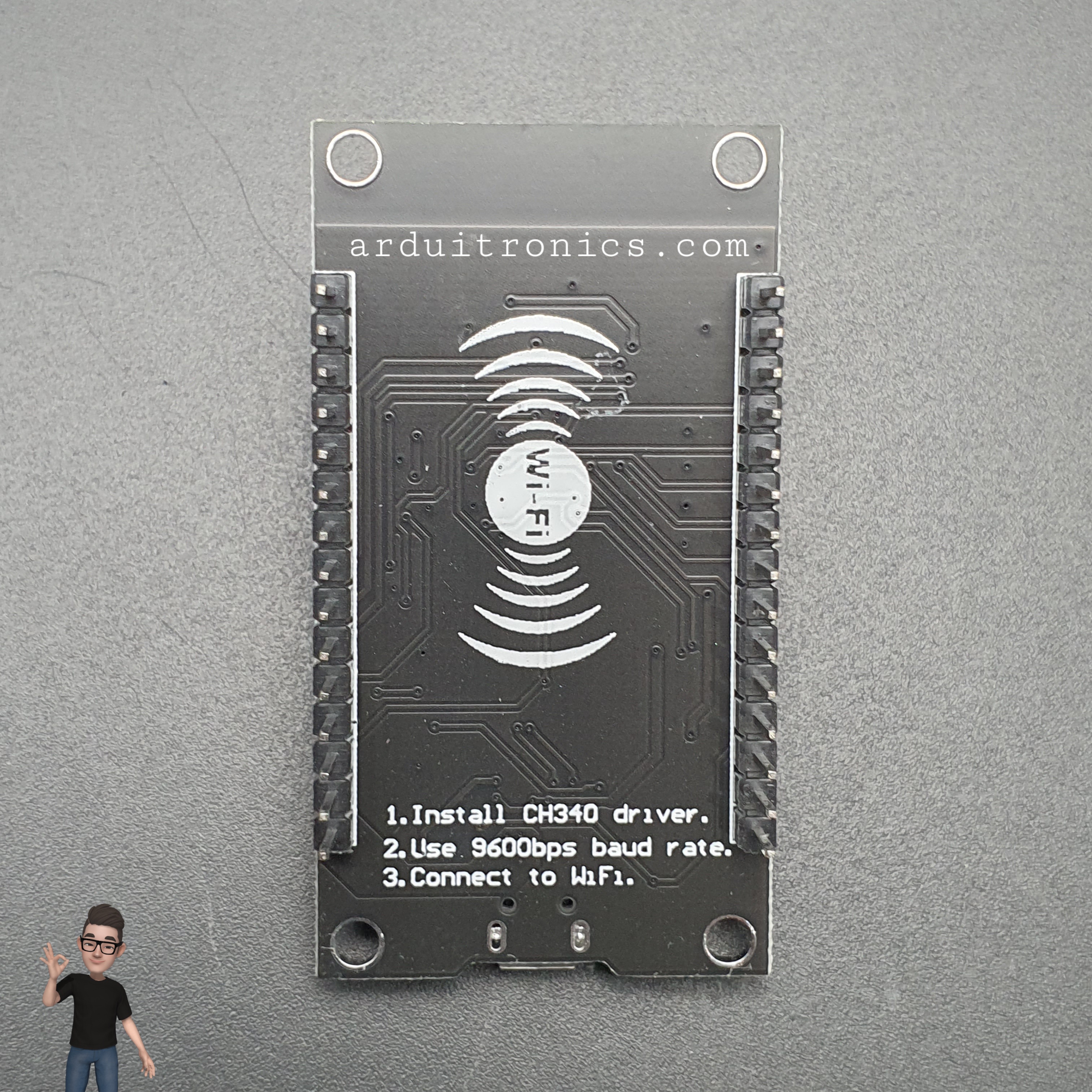 NodeMCU (Version 3) ESP-12F ESP8266-12F (Micro USB)