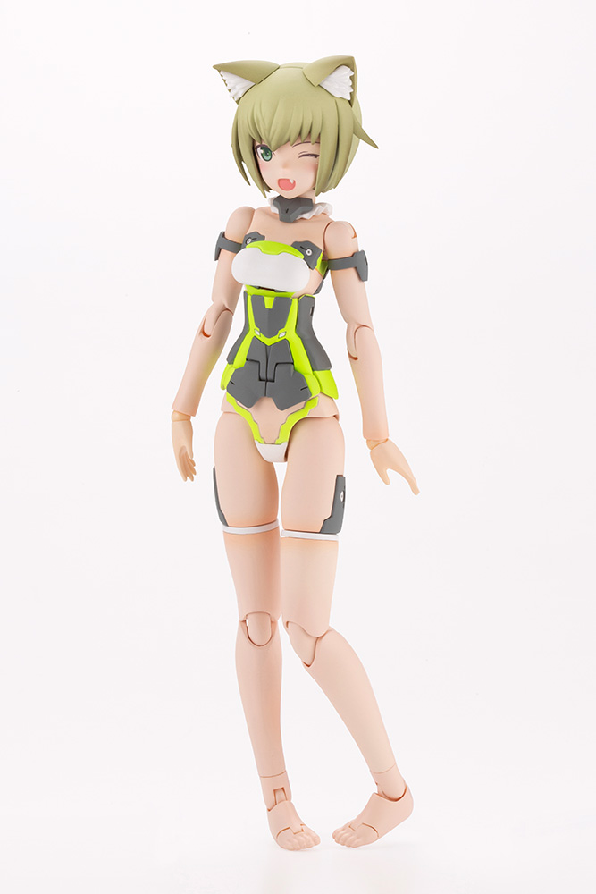 Frame Arms Girl Innocentia (Racer) & Noseru (Racing Specs Ver.)