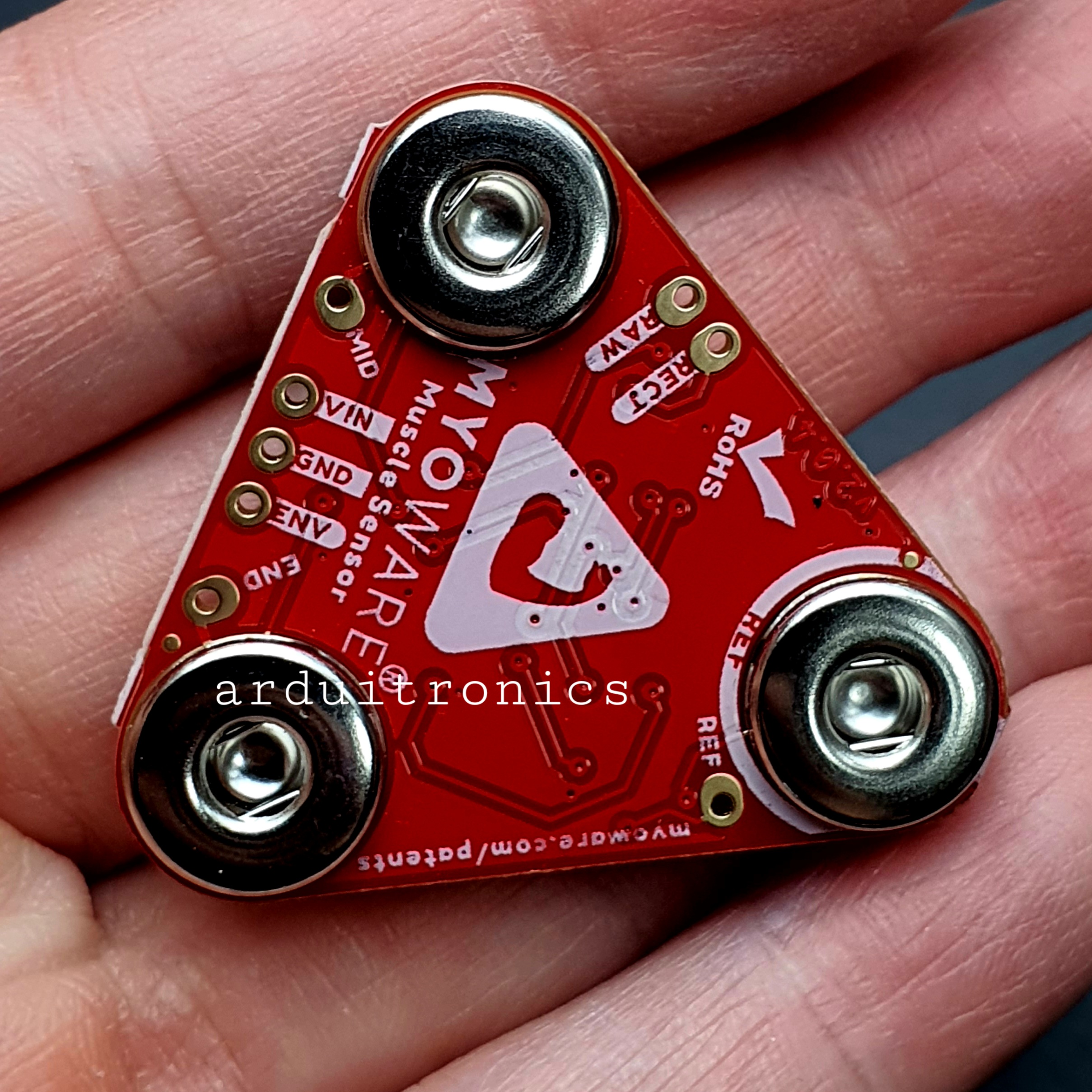 MyoWare 2.0 Muscle Sensor (แท้ Sparkfun, USA) เซ็นเซอร์ตรวจจับกล้ามเนื้อ