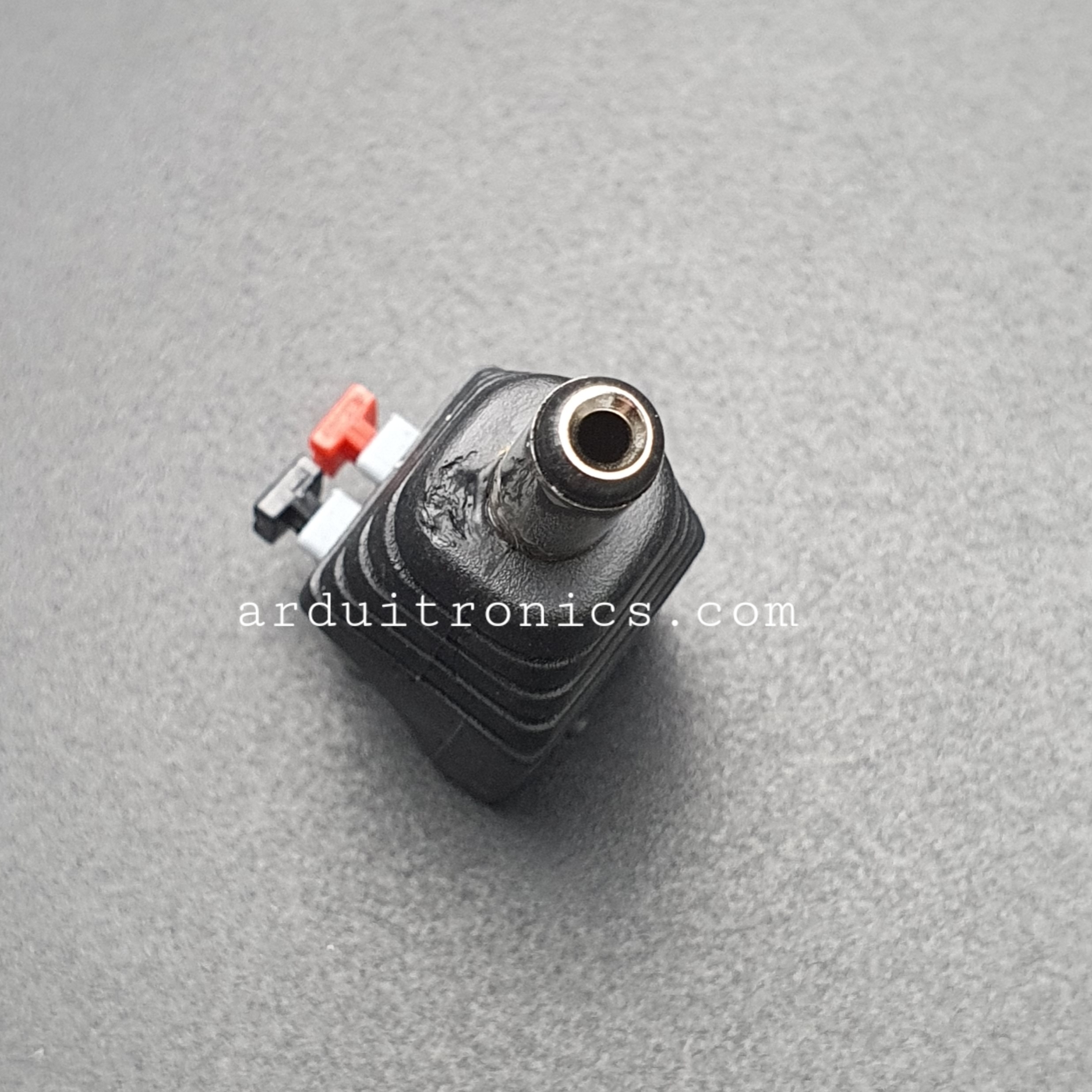 DC Power Connector DC Jack หัวแจ็ค ตัวผู้ Male Adapter Jack Plug 5.5 x2.1 mm ขนาดพอดีกับหัว Jack Arduino ไม่ต้องบัดกรี