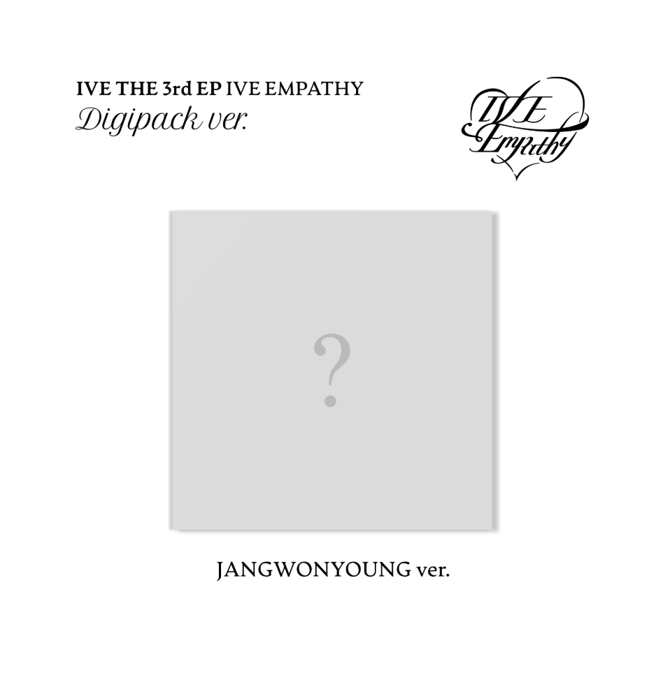 IVE -IVE THE 3rd EP IVE EMPATHY - แบบ DIGIPACK หน้าปก Jangwonyoung ver. ได้ การ์ด แถมเพิ่ม จาก starship - ส่งเรือ