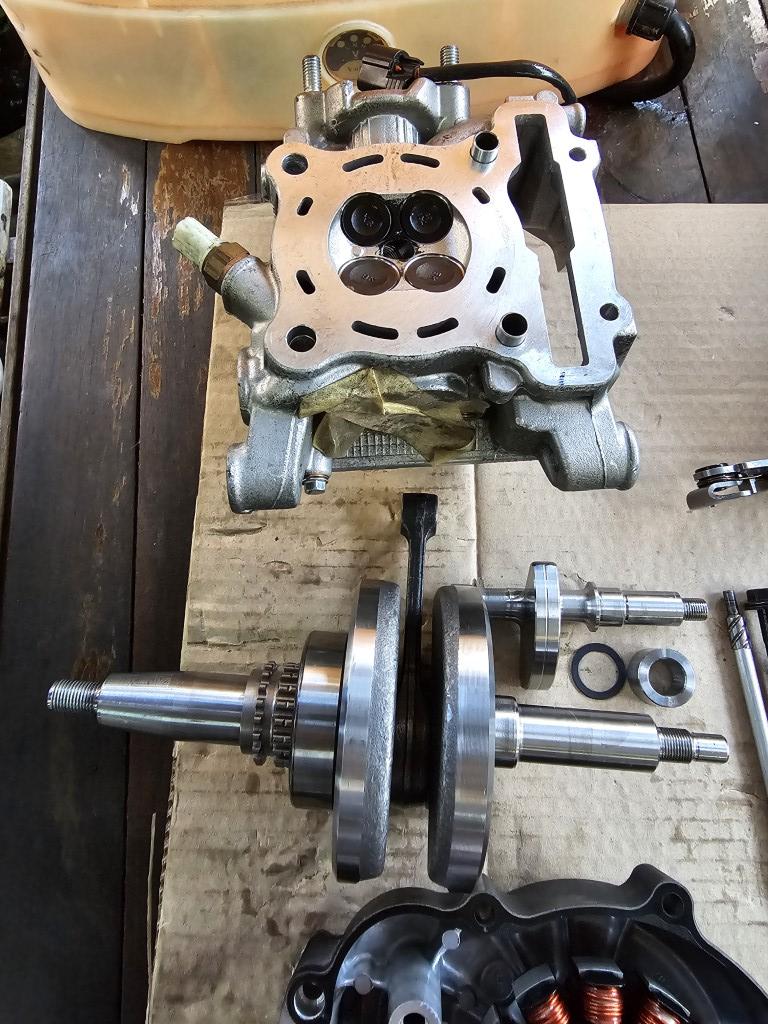 (R15 2018) ชุดเครื่องยนต์แบบแยกชิ้น Yamaha R15 2018,MT15 แท้ (สินค้า Test Run)