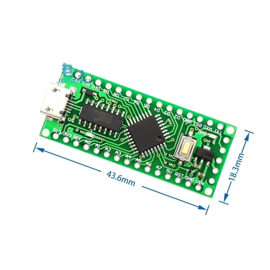 Arduino Nano 3.0 LGT8F328P Compatible บอร์ด Arduino nano 3.0 ใช้ชิฟ LGT8F328P