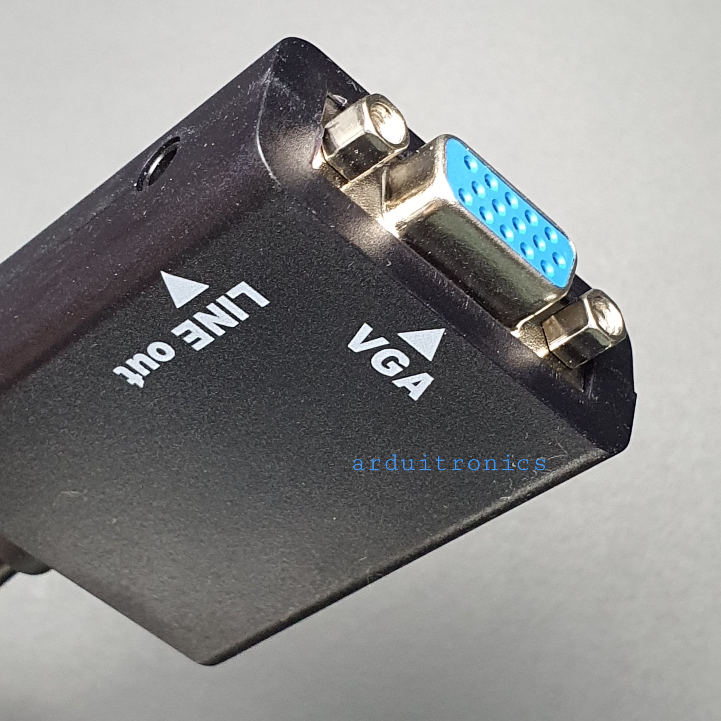 Micro HDMI to VGA Cable with Audio Line