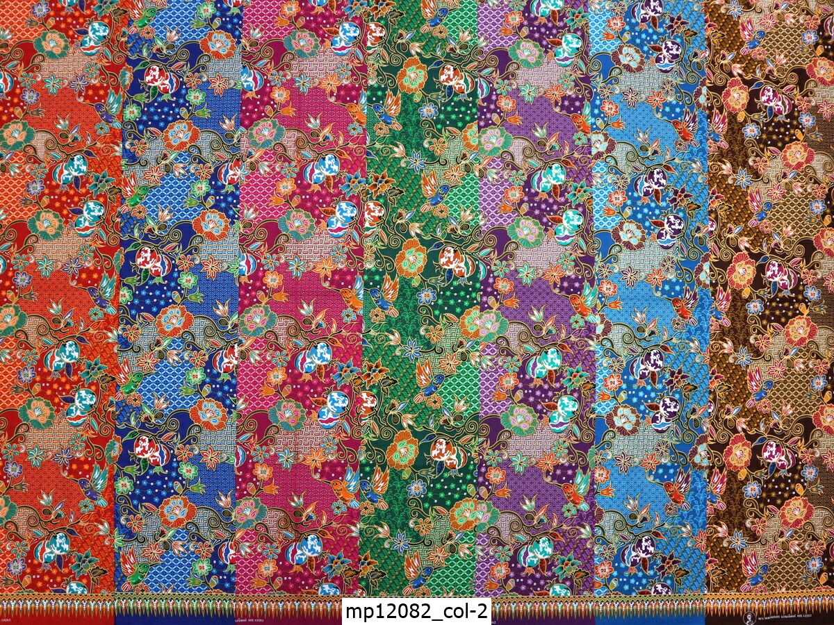 [D-MP12082] ผ้าถุงแม่พลอย 1.8เมตร เย็บพร้อมนุ่ง คอตต้อน 100%