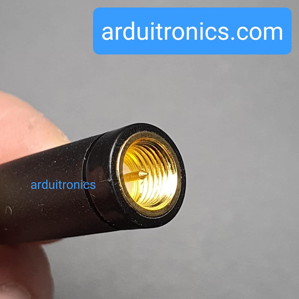 เสาอากาศขนาดจิ๋ว 2.4 GHz WiFi SMA Male Connector 2dBi 2.4 GHz Zigbee Ultra-Short Antenna