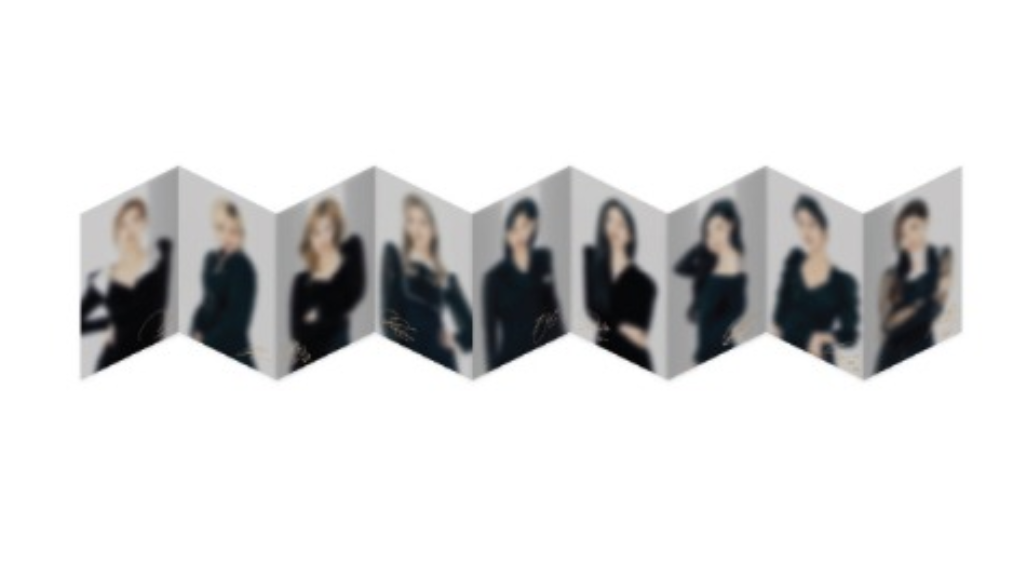 TWICE - 4TH WORLD TOUR Ⅲ 2ND MD - ACCORDION POSTCARD