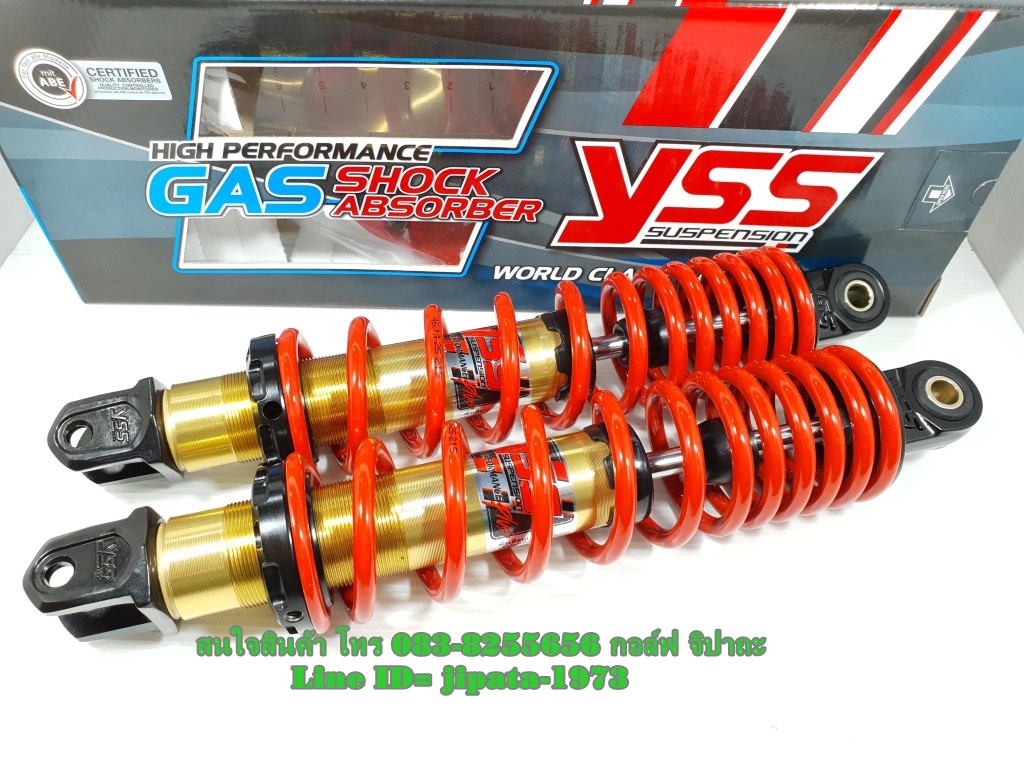 (PCX) โช้คอัพหลังคู่ YSS รุ่น DTG Plus สำหรับ Honda PCX,Nouvo Elegance