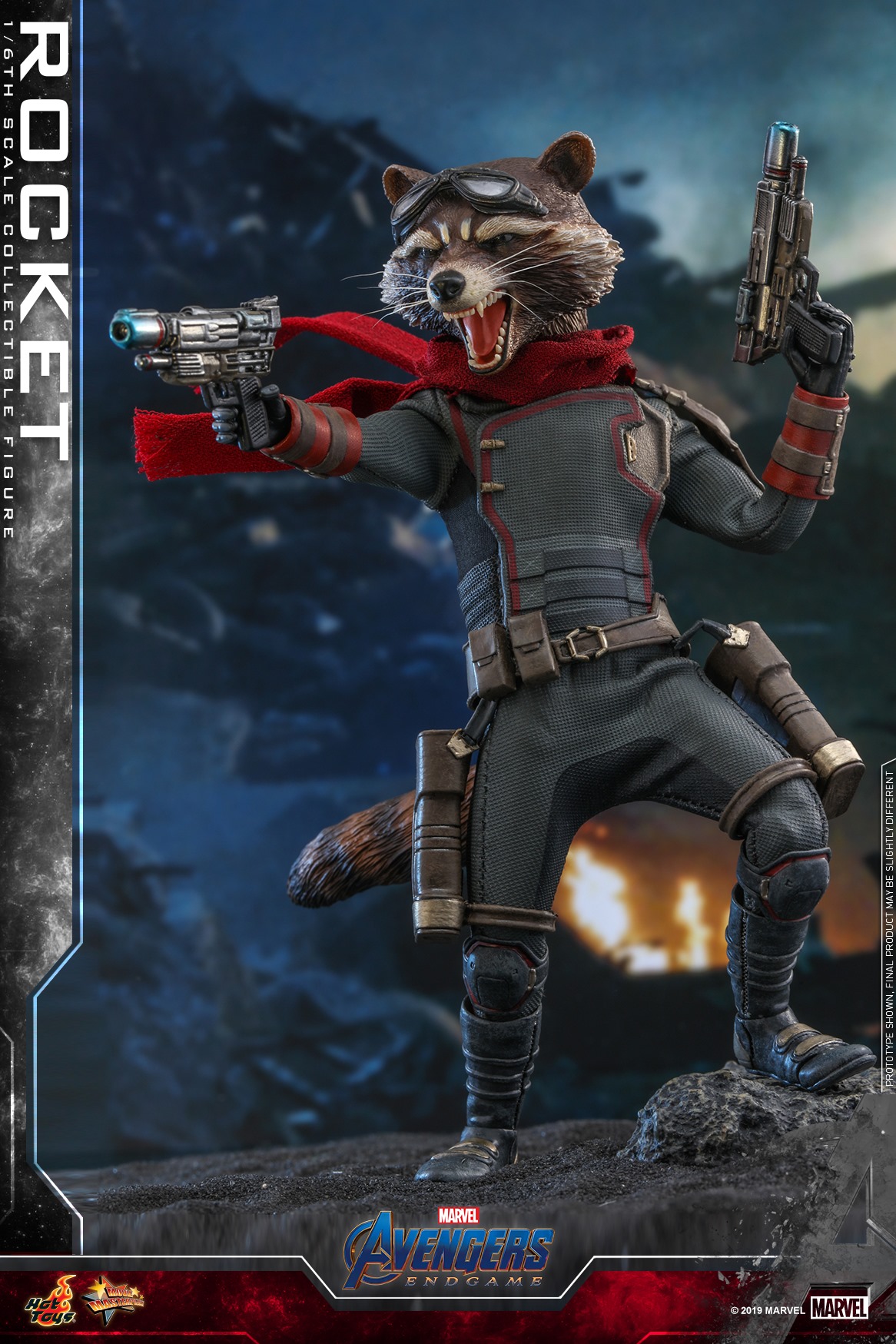 "Pre-Order" Hot Toys Avengers: Endgame - 1/6th scale Rocket Collectible Figure