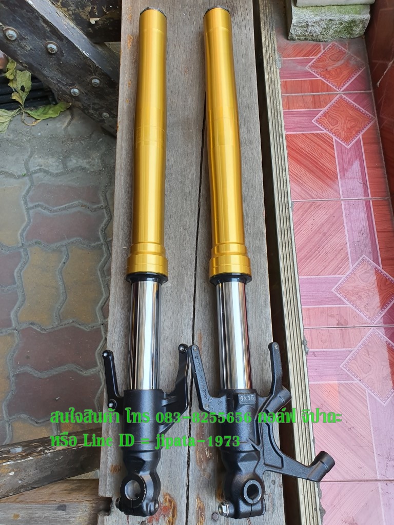 (CB 150 R) ชุดโช้คอัพหน้า Honda CB 150 R แท้ (สินค้ามือ 2)