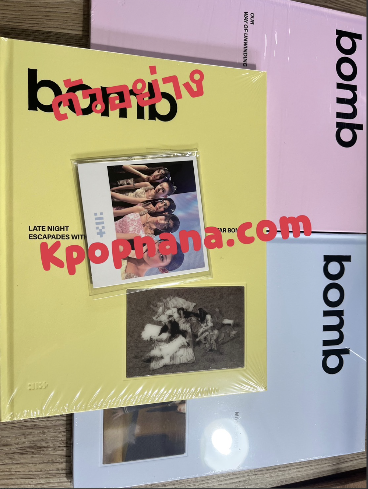 ILLIT - 3rd Mini Album [bomb] แบบ ได้ของแถม Weverse shop. - ครบ set - ส่งเรือ