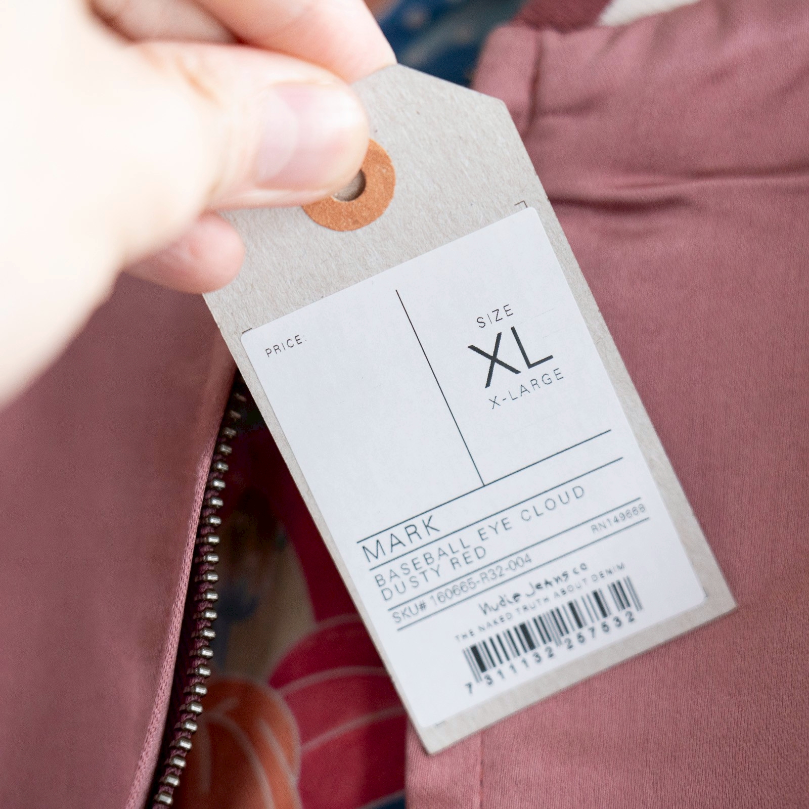 Mark Baseball Eye Cloud – Dusty Red