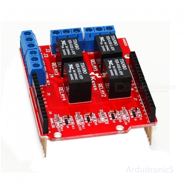 Keyes 4 Channel Relay Module for Arduino UNO R3