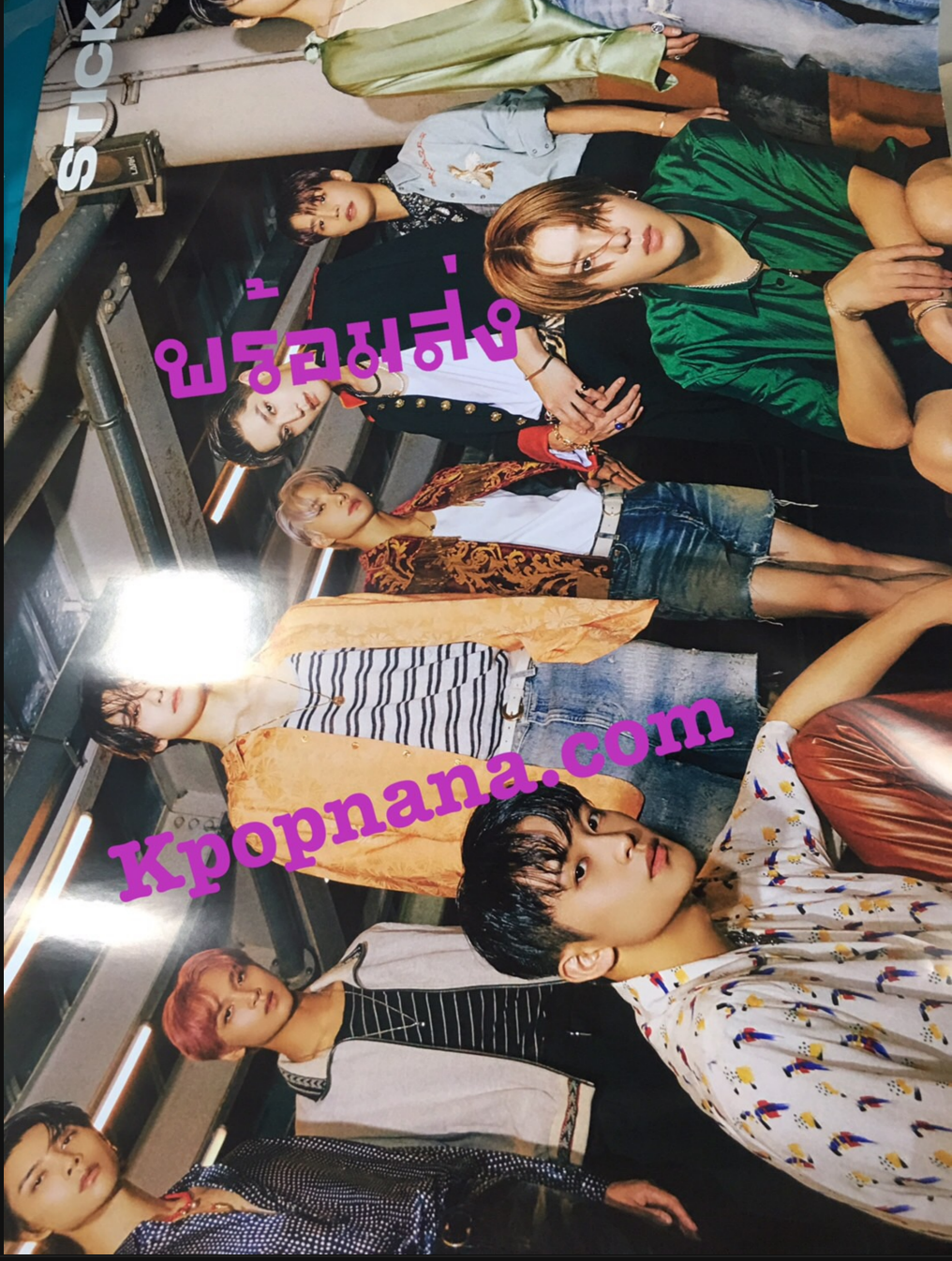 NCT 127 - โปสเตอร์ แบบที่ 2 พร้อมส่ง + กระบอกโปสเตอร์