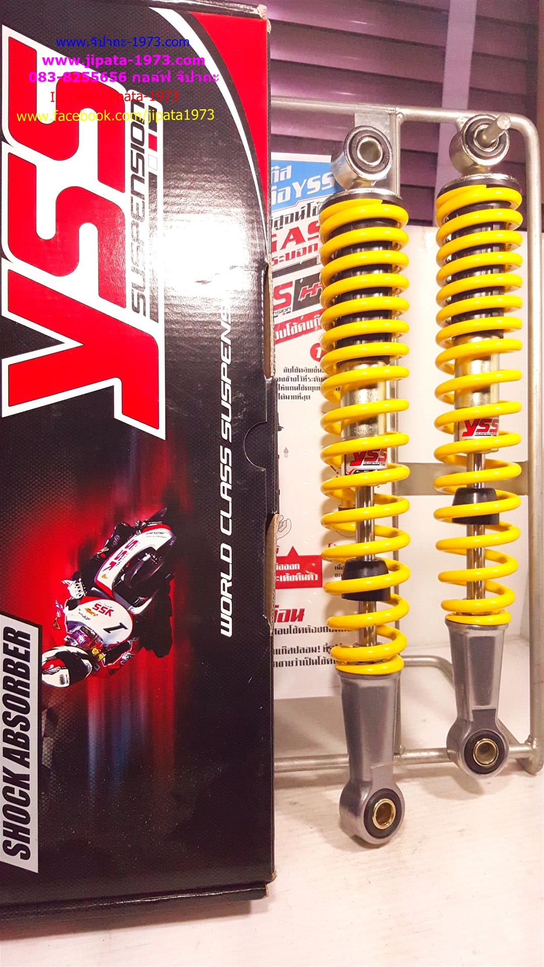 (Wave)โช้คอัพหลังคู่ YSS สำหรับ Honda Wave 100 New