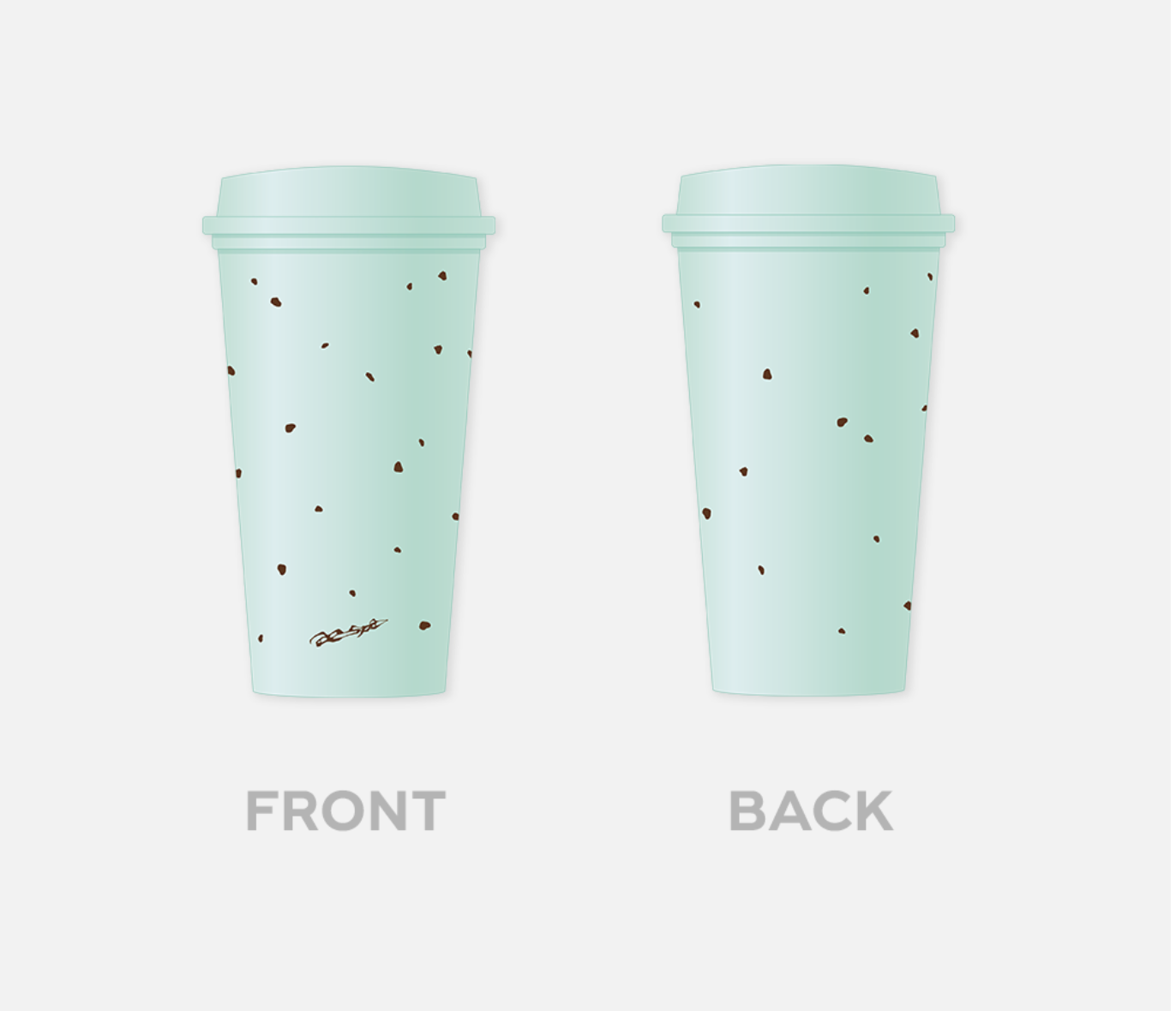 aespa - aespa Armageddon MD - ของสะสม - Reusable Cup Set ระบุชื่อที่ต้องการ