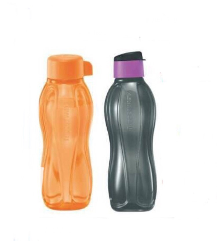 Tupperware eco bottles 750ml 2ใบ สีดำ สีส้ม