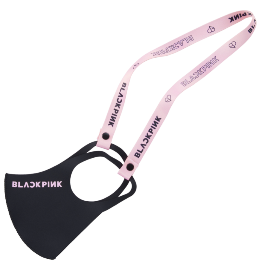 BLACKPINK - JAPAN 1st FULL ALBUM「THE ALBUM -JP Ver.-」 GOODS - ของสะสม - Mask & mask strap set