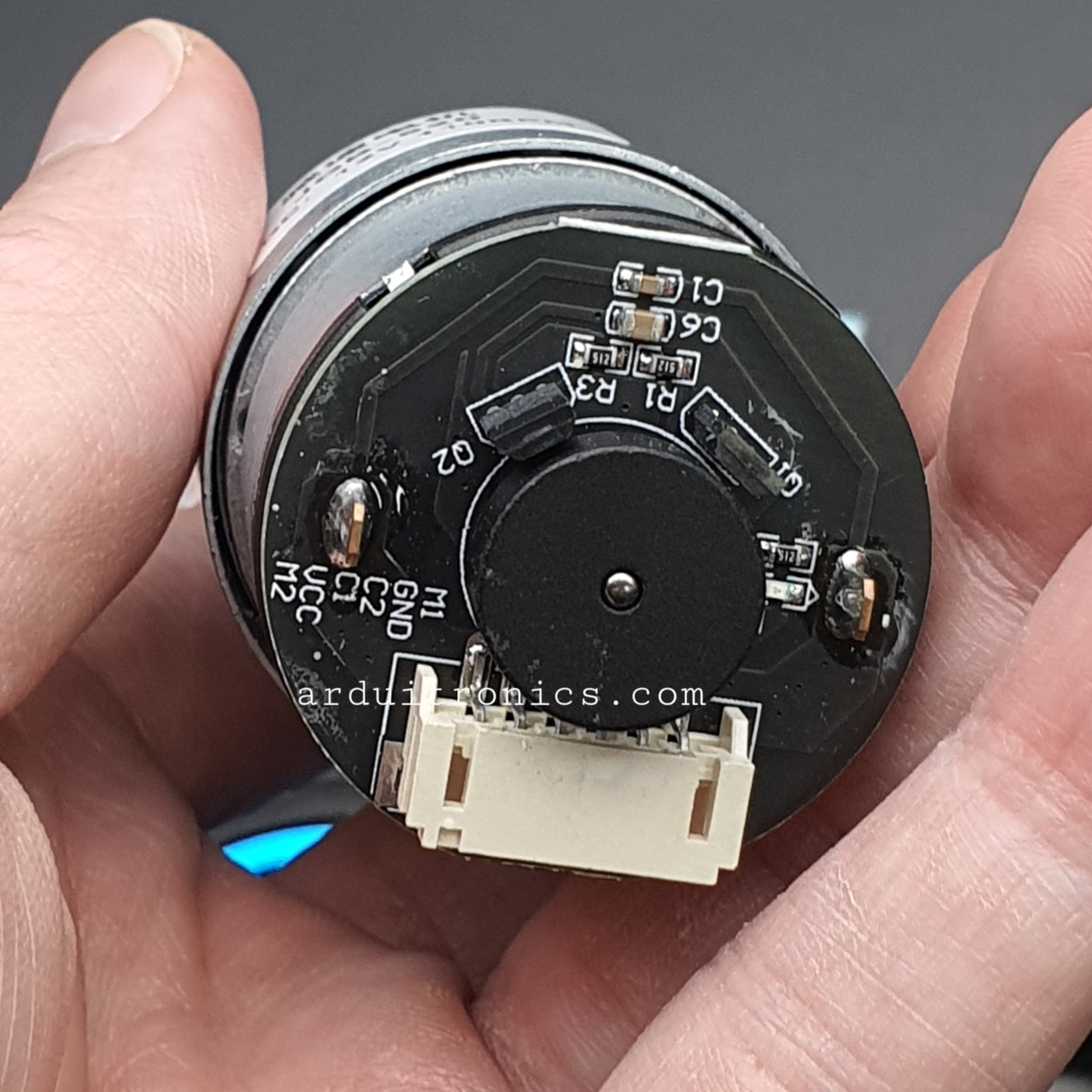 JGB37-520 Encoder Motor Set Kit 6mm Shaft with Mounting Bracket มอเตอร์เกียร์ DC 12V ความเร็วรอบ 110 RPM