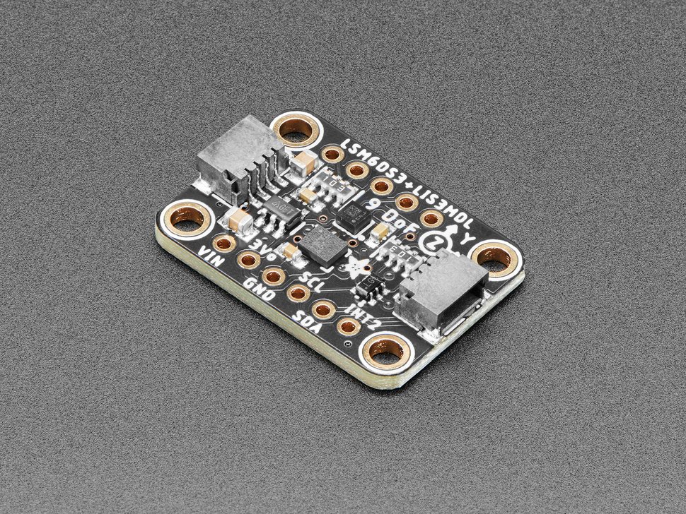 Adafruit LSM6DS3TR-C + LIS3MDL - Precision 9 DoF IMU - STEMMA QT / Qwiic (แท้จาก Adafruit, USA)