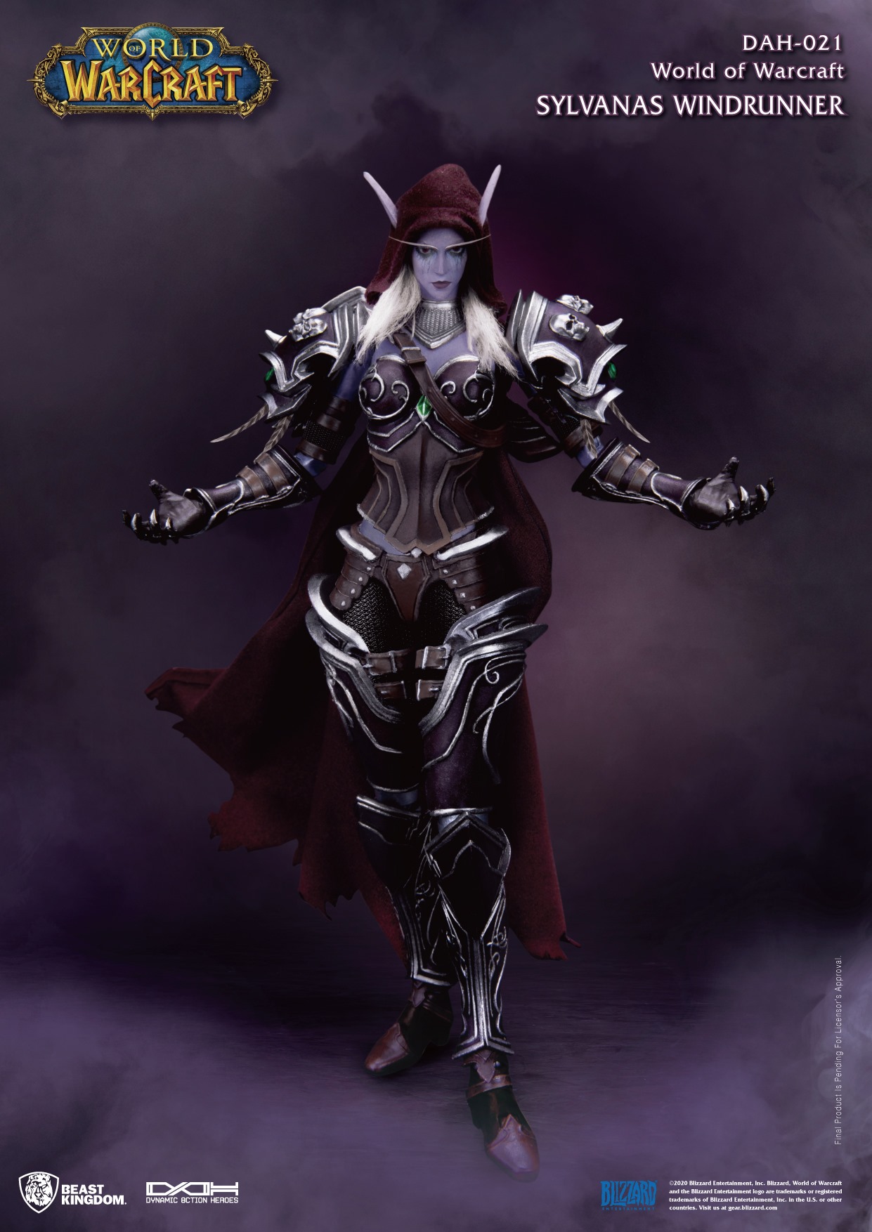 "Pre-Oder" Beast Kingdom : Sylvanas, Windrunner: World of Warcraft Battle for Azeroth