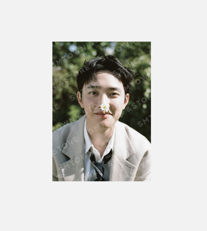 EXO - D.O. - The 1st Mini Album ‘공감’ - MD Collection ของสะสม A4 Photo