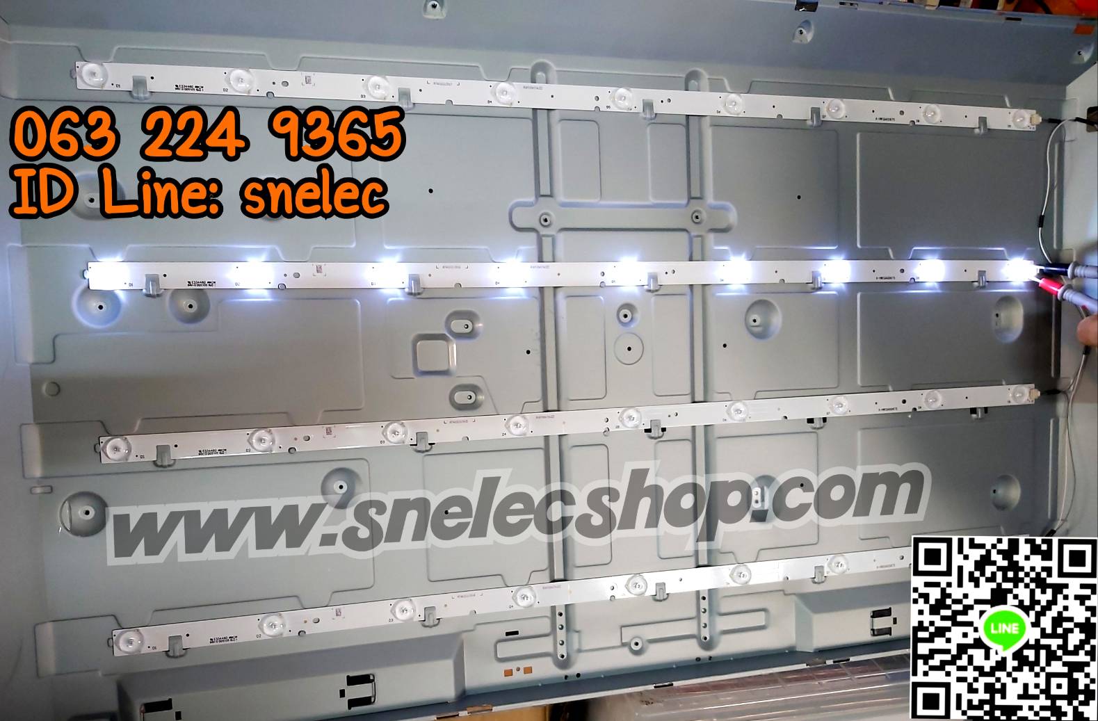 หลอด LED Sharp : LC-40LE275X ขายยกชุด สภาพดี ไม่เหลือง