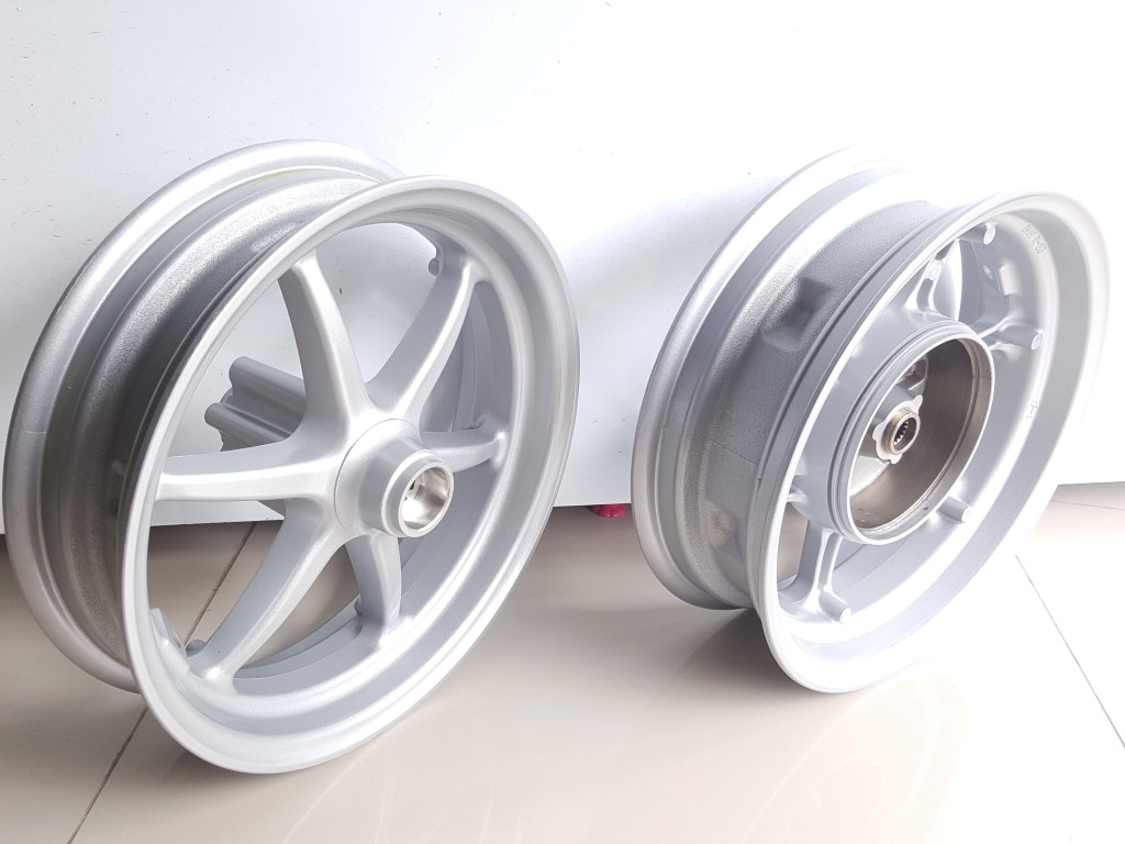 (Yamaha) ชุดล้อแม็ก Yamaha QBIX แท้