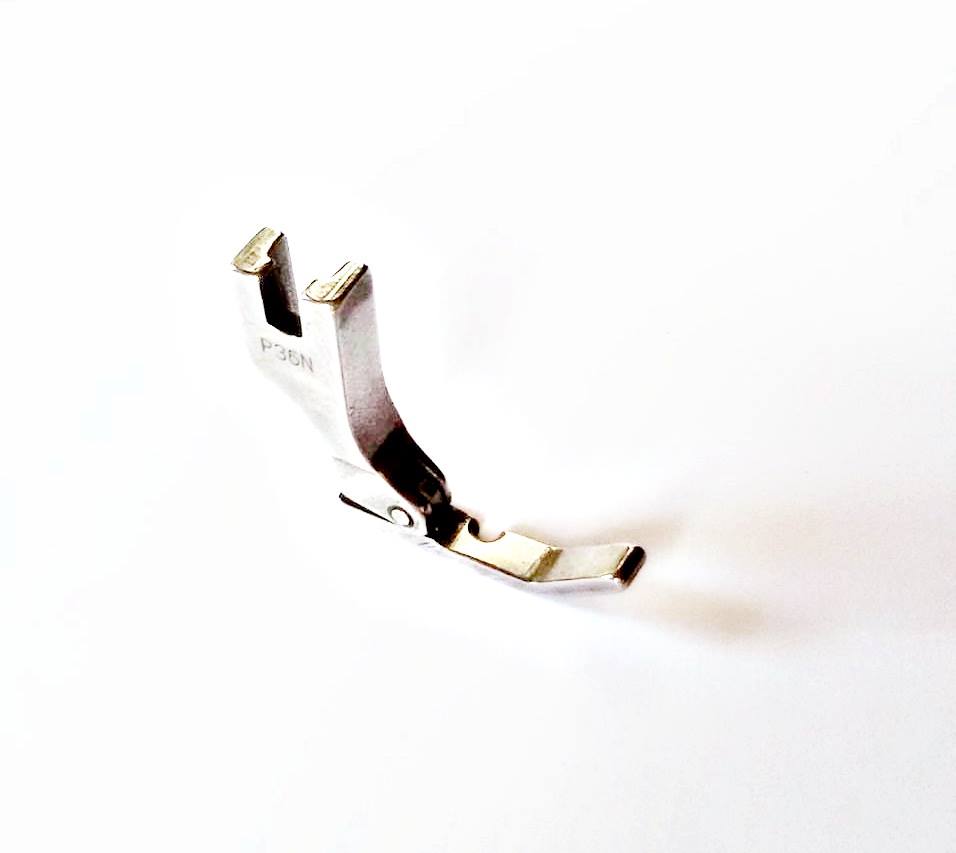 ตีนผีเย็บซิบ P36N สำหรับจักรอุตสาหกรรม Singer Juki และยี่ห้ออื่นๆ