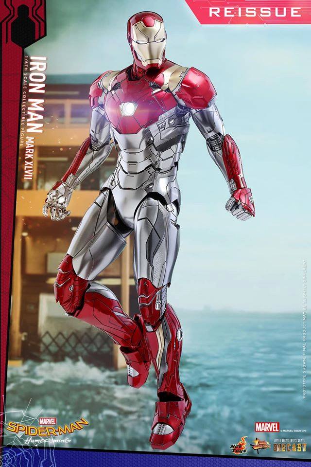 IRON MAN MARK XLVII : SPIDER-MAN: HOMECOMING 1/6 Scale by Hot Toys