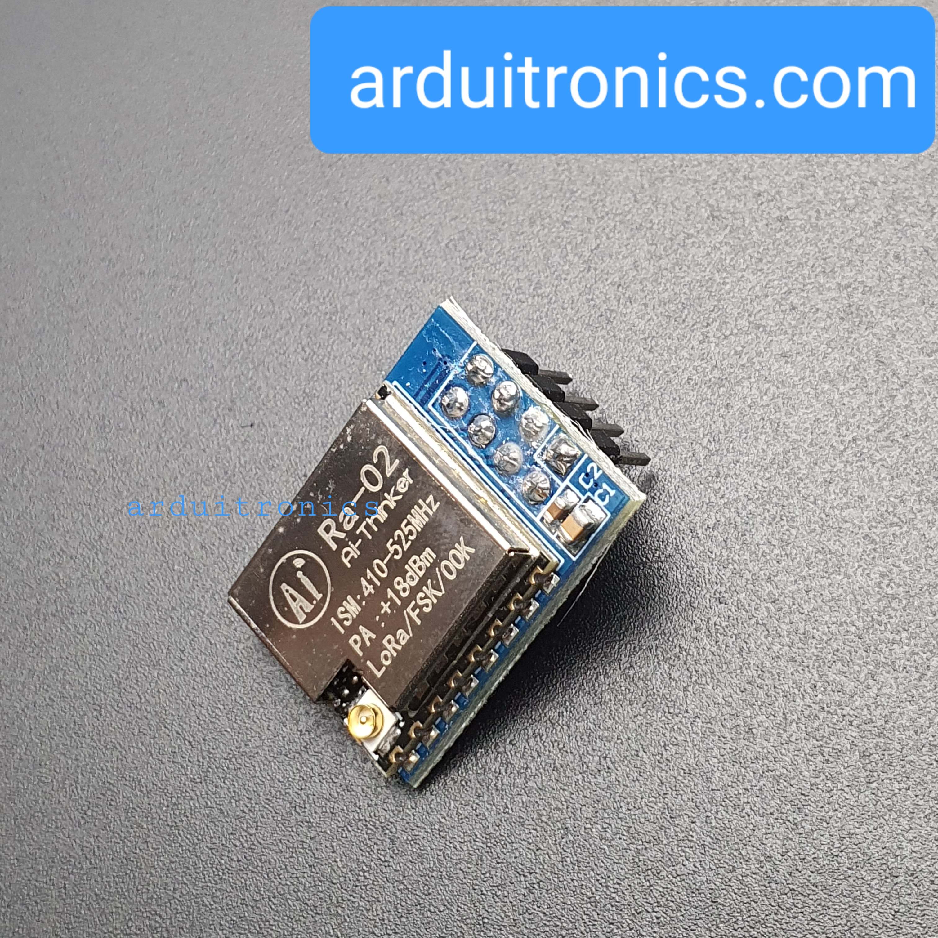 LoRa SX1278 LoRa wireless module 433MHz Ra-02 SPI Interface โมดูล LoRa SX1278 รุ่น Ra-02 433Mhz