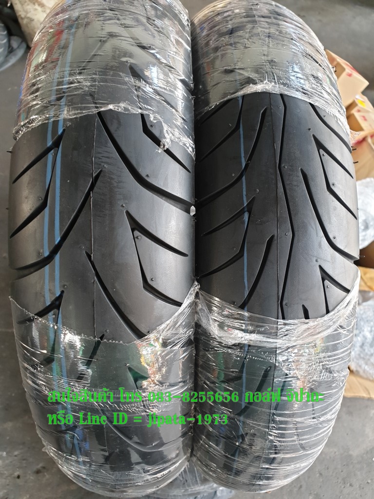 ยางนอก ยี่ห้อ Vee Rubber ติดรถ Honda Click 150 i ขนาดวงล้อ 14 นิ้ว