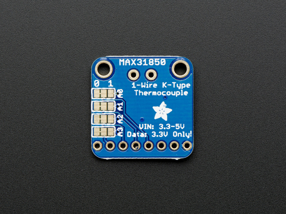 Thermocouple Amplifier MAX31850K with 1-Wire Breakout Board By Adafruit