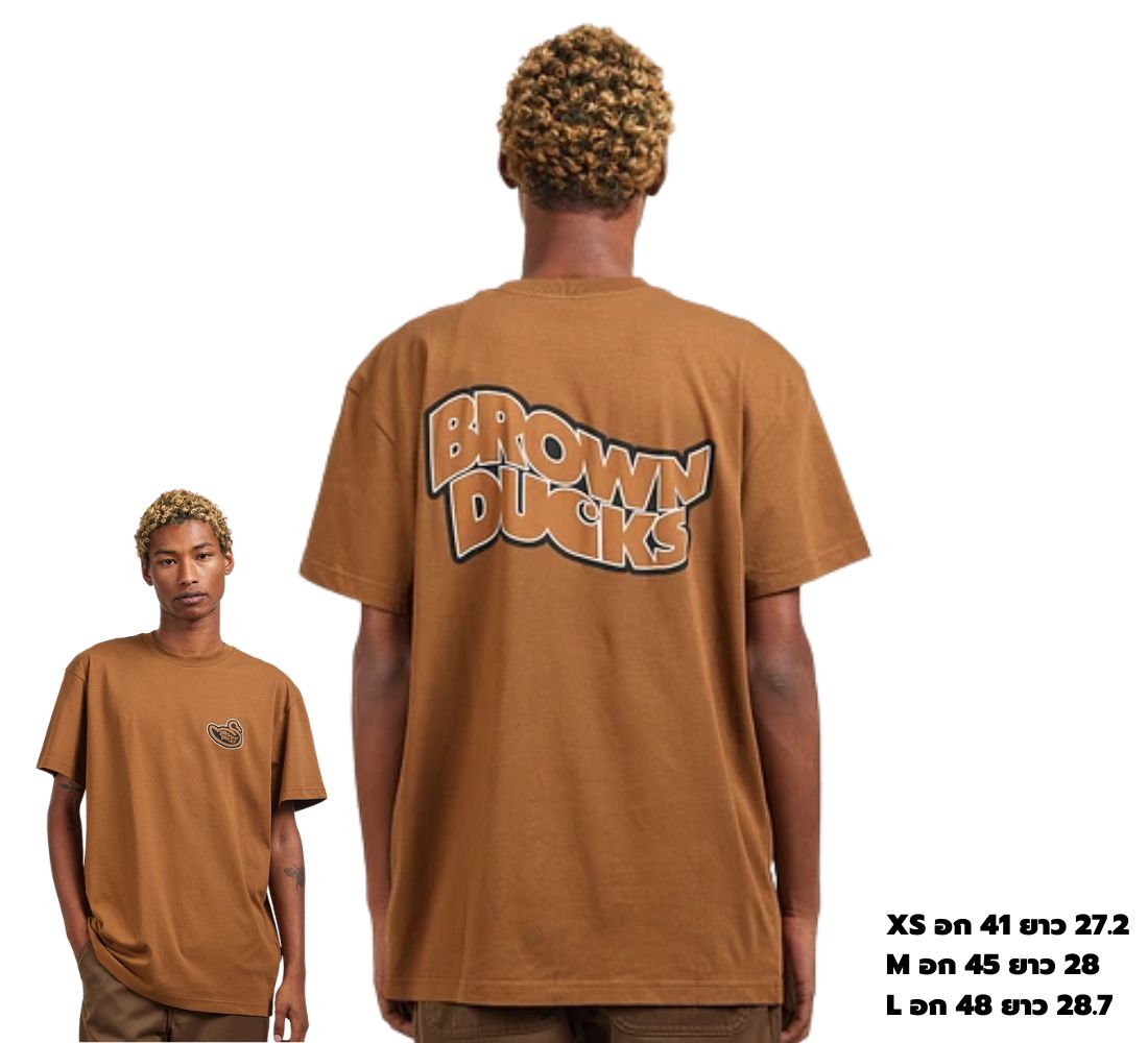 เสื้อยืด Carhartt WIP Brown Ducks Brown