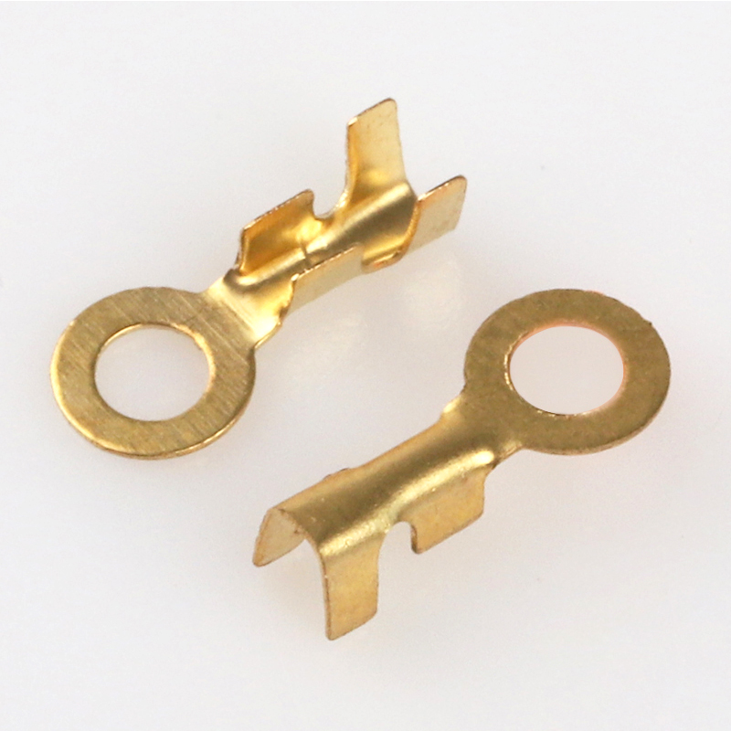 หางปลาทองเหลืองกลม รูใน 2.5mm