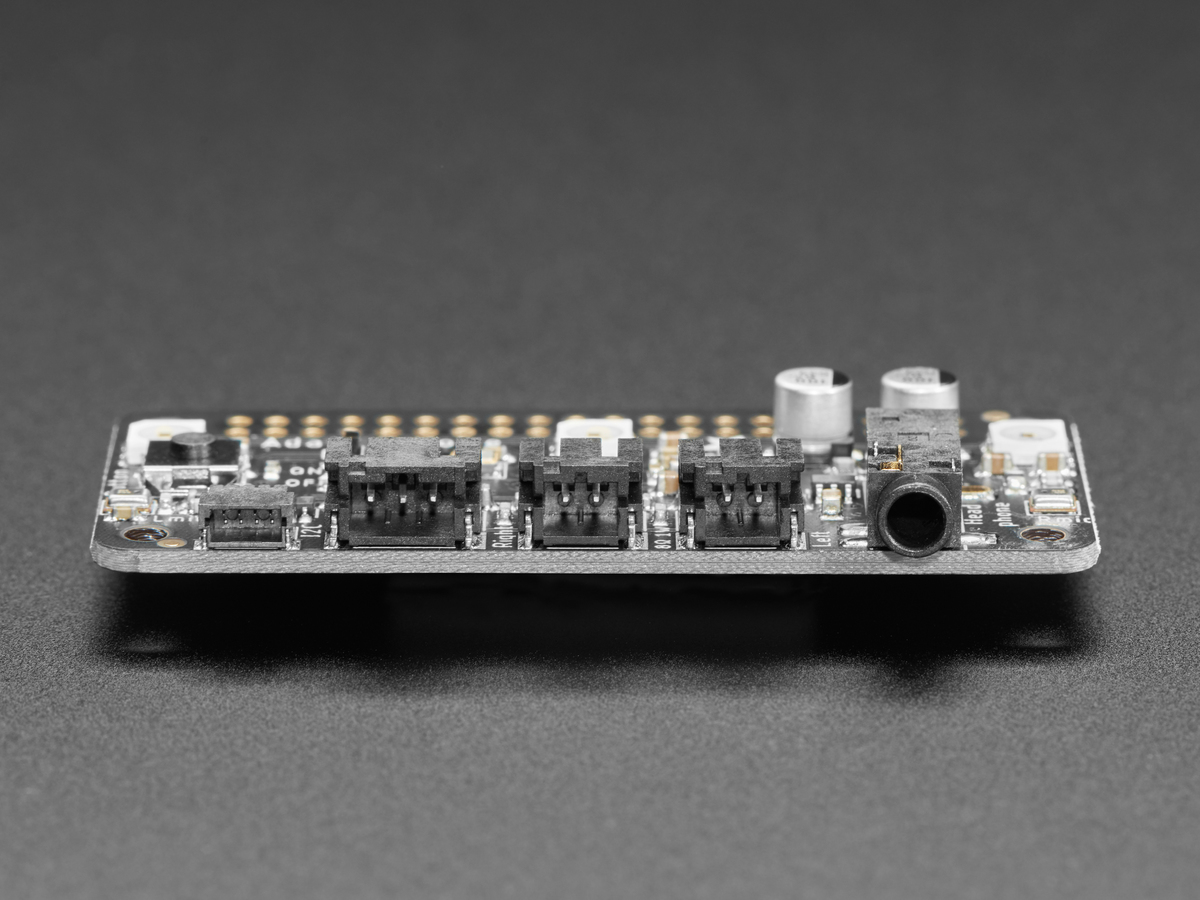 Adafruit Voice Bonnet for Raspberry Pi -Two Speakers + Two Mics for RPi 4B / Zero / 3B+ (แท้จาก Adafruit)