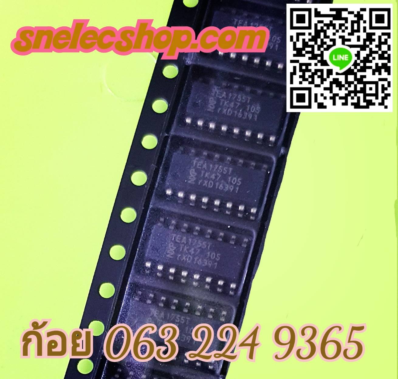 IC : TEA1755T TEA1755 SOP-16 LCD power switch chip