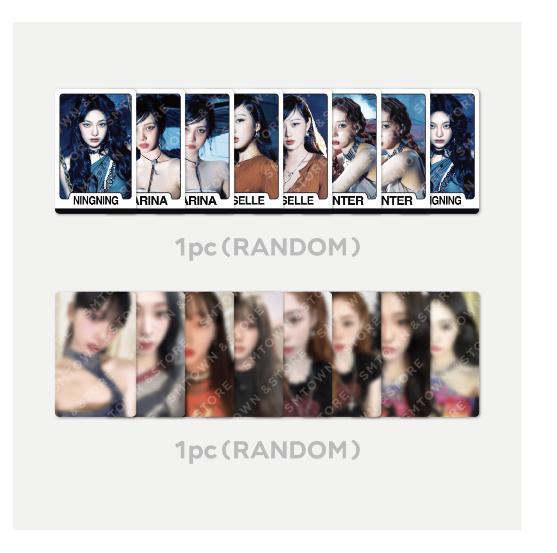 aespa WEEK – DRAMA CITY md ของสะสม - Random Trading Card - แบบ A ver