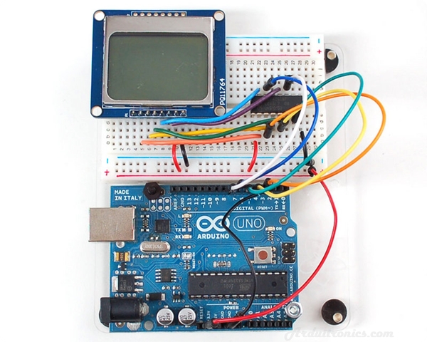 Nokia 5110 LCD Driver Module (Blue)