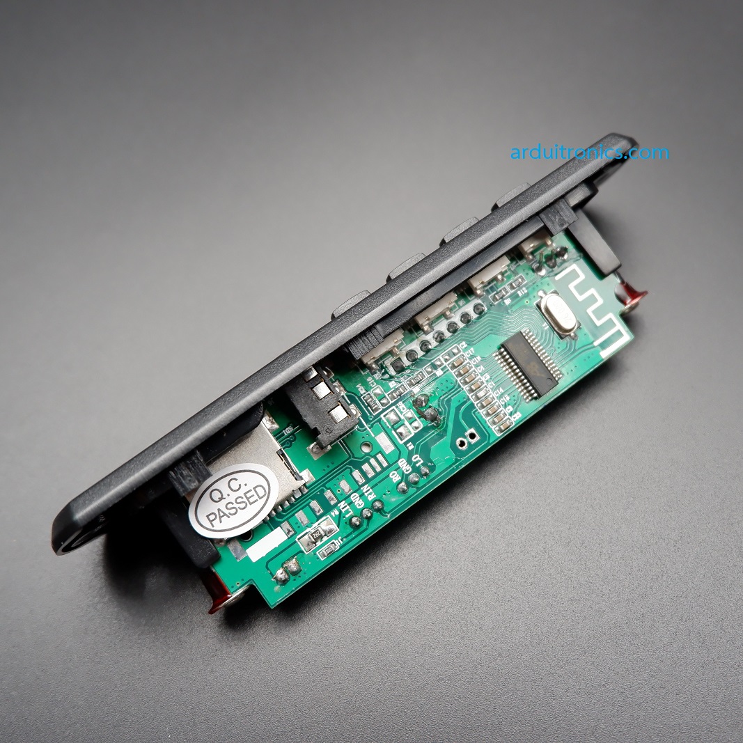 WAV+WMA+MP3 Decoder Board Kit 12V (บอร์ดถอดรหัส WAV + WMA + MP3 การ์ดหน่วยความจำขนาดเล็ก)