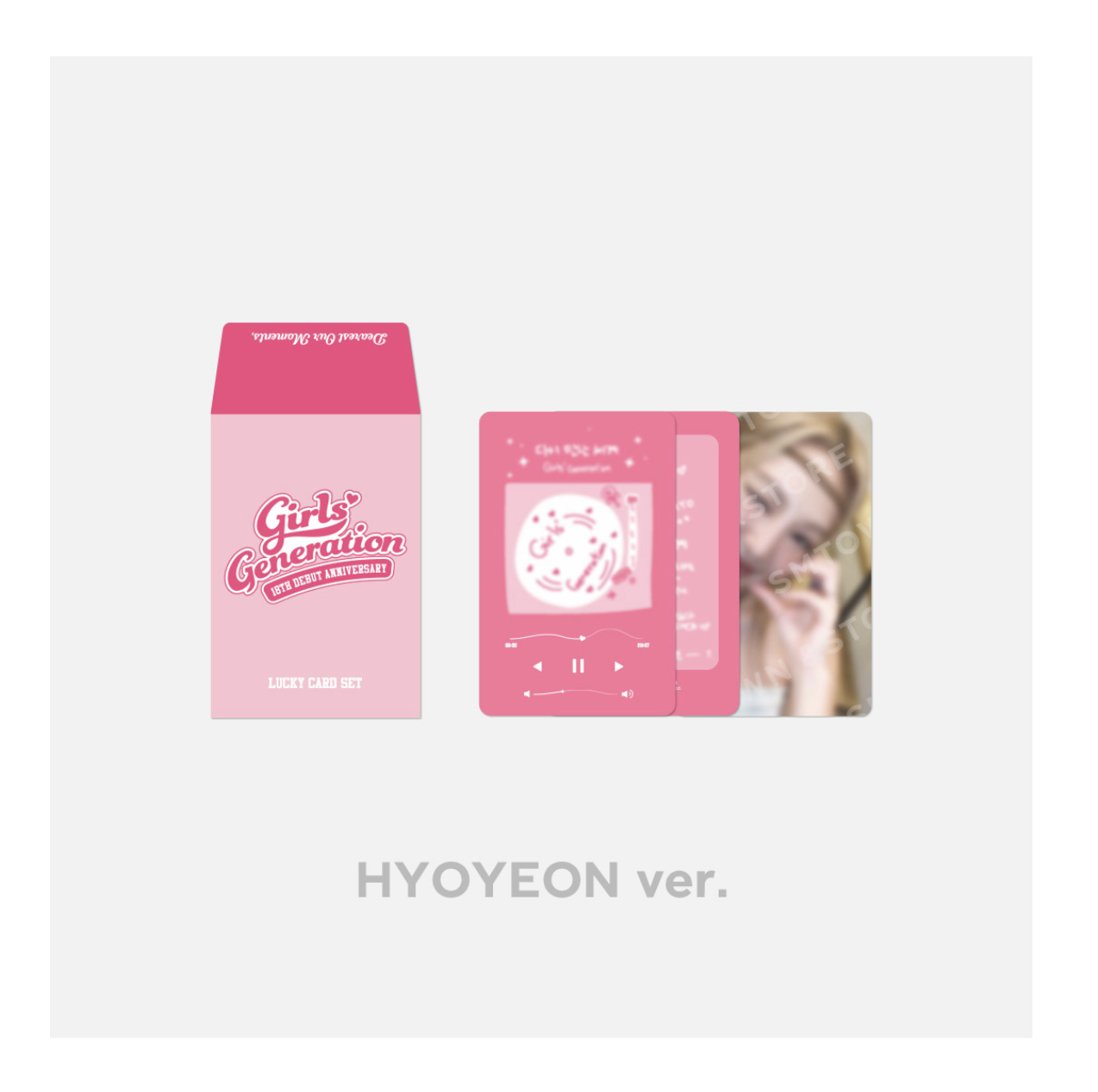Girls' Generation -Lucky Card Set. แบบ Hyoyeon