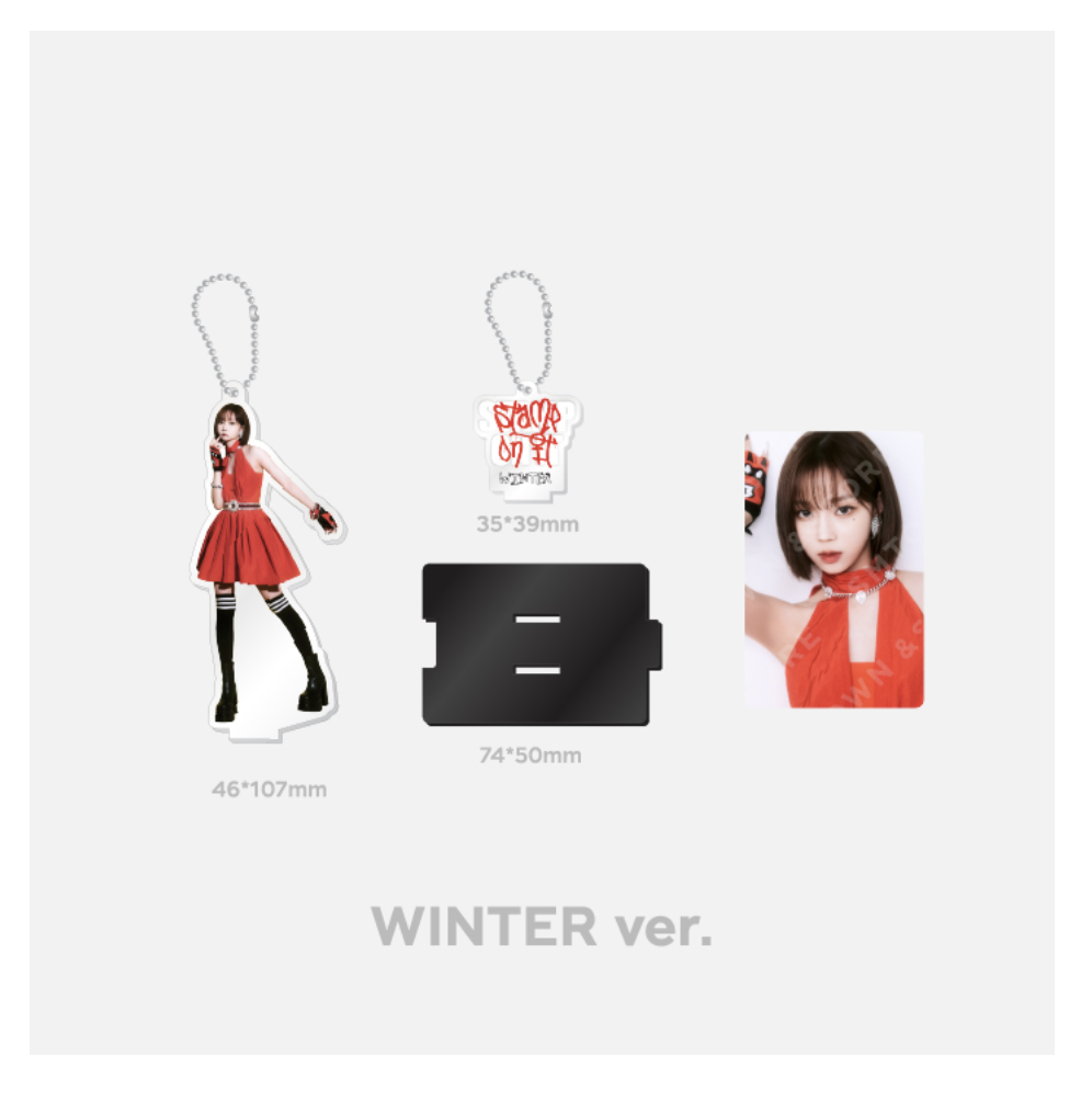 GOT the beat -GOT the beat The 1st mini Album - 'Stamp On It' MD Collection] - ของสะสม ACRYLIC STAND KEY RING - Winter