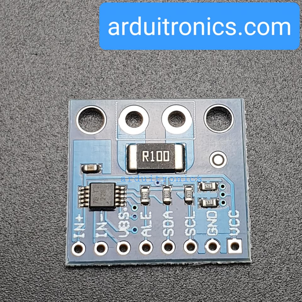 โมดูลวัดโวลต์และกระแสไฟฟ้า INA226 Current/Voltage Measurement 36V Bidirectional I2C