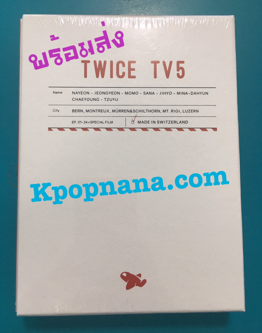TWICE - TWICE TV5 TWICE in SWITZERLAND DVD พร้อมส่ง