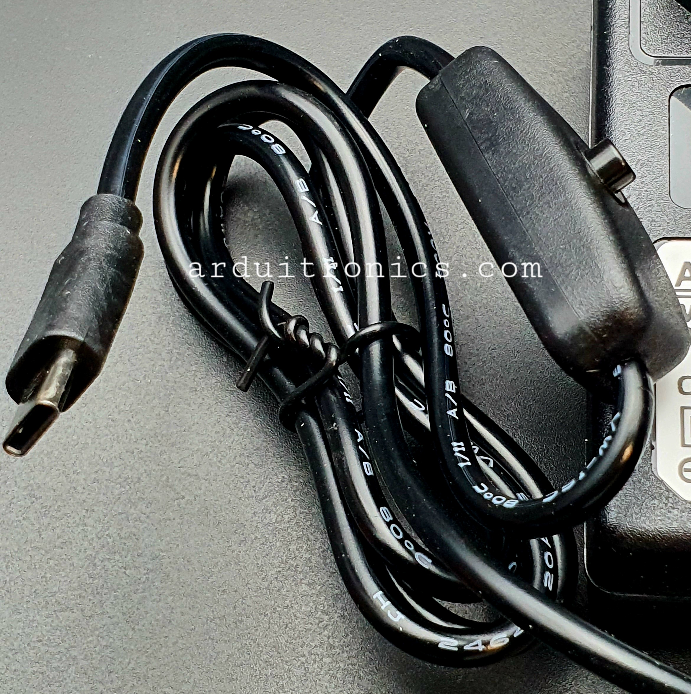 Power Adapter 5V 5A USB Type-C With Switch On/Off (หัว EU)