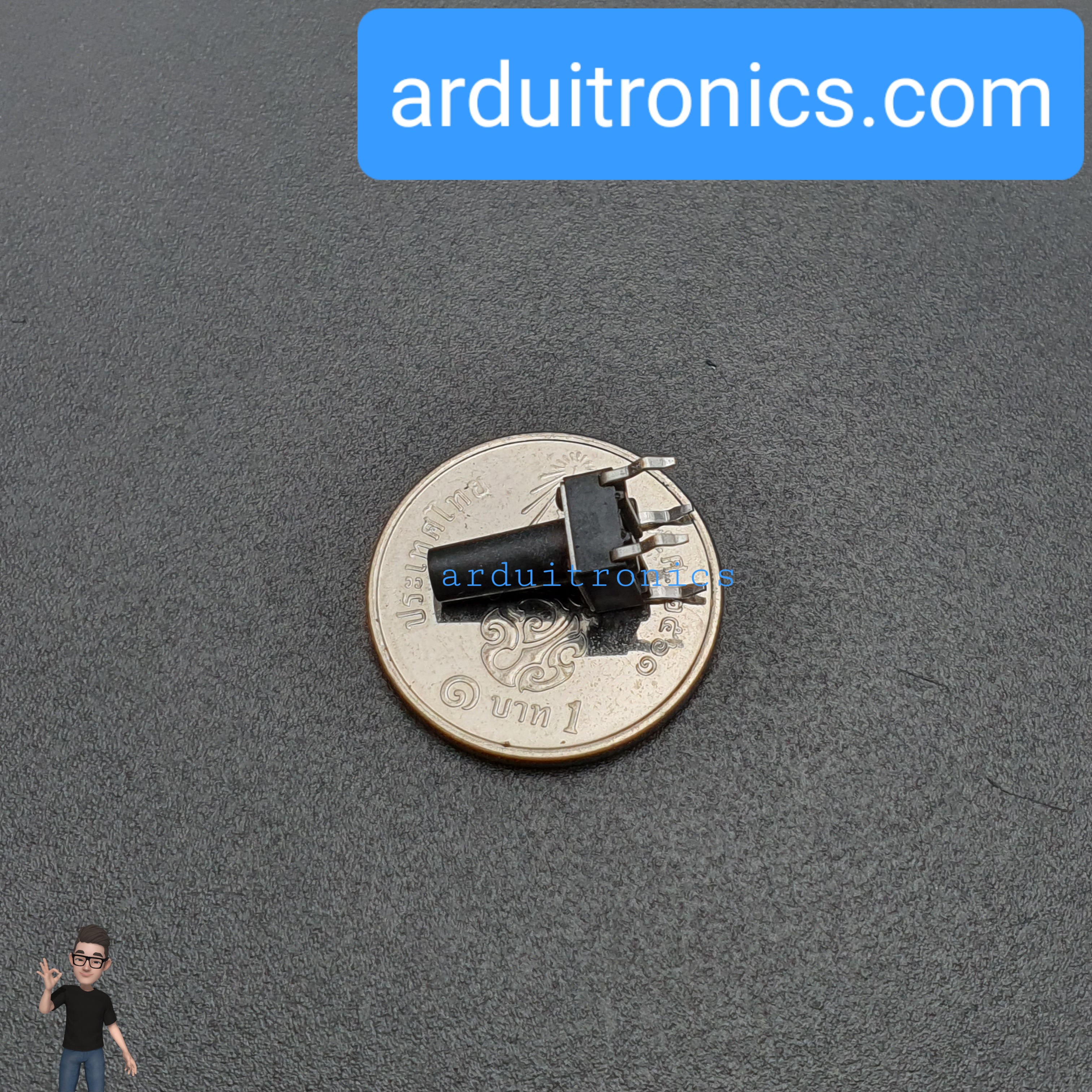 Tact Switch 6X6x11.5mm ไมโครสวิตช์ กดติดปล่อยดับ (หัวกลม)