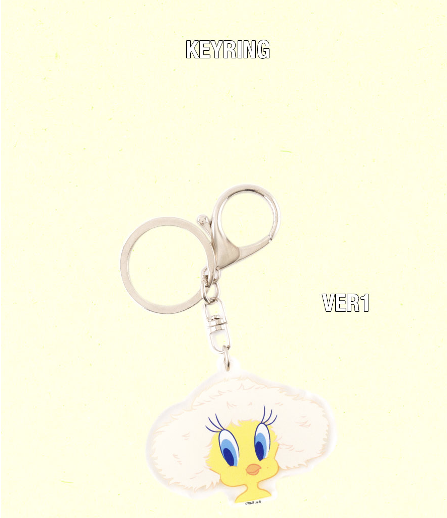 IU -2024 IU H.E.R. WORLD TOUR CONCERT IN SEOUL Official MD -Tweety! x IU Keyring แบบ ver 1