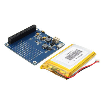 RPi UPS HAT + Free 2500mAh Lithium Battery