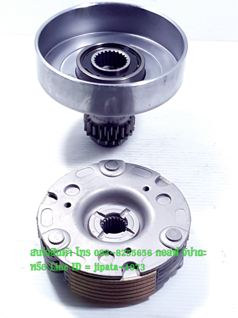 (Wave 125) ชุดเรือนคลัทช์แรงเหวี่ยงพร้อมผ้าคลัทช์ Honda Wave 125 งานเกรดเอ